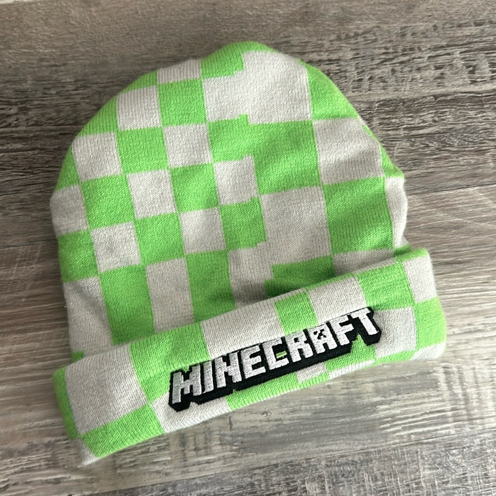 Kids Minecraft beanie